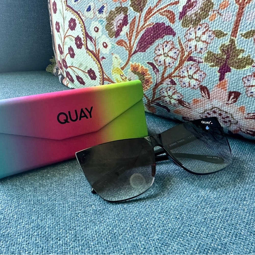 Quay gradient sunglasses